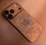 Луксозен калъф от синтетична кожа за iPhone 17/17Pro, снимка 2