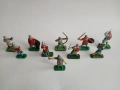 Стари полски фигурки малки рицари., снимка 2