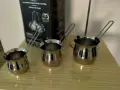 Нови Кaraca 3 джезвета със стойка, снимка 6