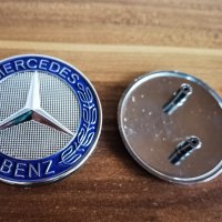 Емблема Мерцедес Mercedes Benz Тапа с две краета 57мм, снимка 4 - Аксесоари и консумативи - 41018606