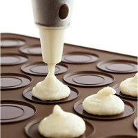 Силиконова форма за печене на сладки, бисквити, макарони и др, снимка 4 - Форми - 42284651