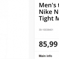 Nike NK Therma Run Men’s Tight XL, снимка 3 - Спортни дрехи, екипи - 36048956