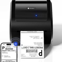 Нов Phomemo D520-BT Bluetooth Принтер за Етикети 4x6 - Термален, снимка 1 - Друга електроника - 42740534