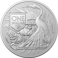 1 oz Сребро Гербът на Австралия 2023, снимка 2 - Нумизматика и бонистика - 41525412