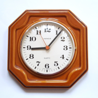 KIENZLE – НЕМСКИ порцеланов часовник стенен порцелан , снимка 2 - Други ценни предмети - 44717168