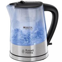 ЕЛЕКТРИЧЕСКА КАНА RUSSELL HOBBS BRITA PURITY KETTLE 1л вместимост, снимка 1 - Други стоки за дома - 42454328