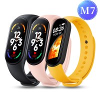 Фитнес гривна M7 Pro, Smart Band M7, Кръвно налягане, Сатурация и сърдечен ритъм,спорт, снимка 3 - Смарт гривни - 41020563