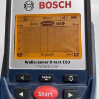 Скенер за стени Bosch D-tect 150 SV, снимка 3 - Други инструменти - 40994818