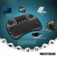 Мини безжична клавиатура с тъчпад и подсветка mini keyboard, снимка 5 - Клавиатури и мишки - 39301013