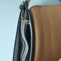 Оригинална елегантна кожена чанта ZARA, снимка 8 - Чанти - 40835883