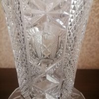 Кристална ваза, снимка 3 - Вази - 41684114