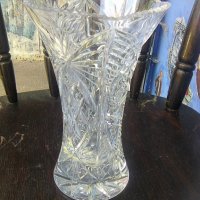 Стара кристална ваза на Сливен, снимка 1 - Други ценни предмети - 41608969