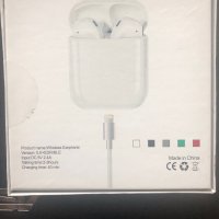 Безжични слушалки тип Airpods i12, снимка 2 - Слушалки, hands-free - 41409638