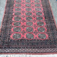 Ръчно тъкан килим от кашмирска вълна. За ценители. , снимка 2 - Килими - 42663468