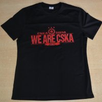 Нова тениска WE ARE CSKA!Тениска ЦСКА!, снимка 2 - Фен артикули - 34013761