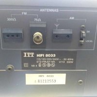 IТT HIFI 8033 TUNER/AMPLIFER, снимка 11 - Ресийвъри, усилватели, смесителни пултове - 41654059
