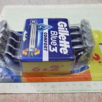 Комплект самобръсначки "Gillette Blue 3 COMFORT - 6+2" нов, снимка 5 - Други - 40812761
