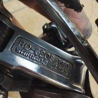 Чифт дерайлйори за велосипед колело Shimano 600 с венец касета 8 скорости и нейната верига , снимка 3 - Части за велосипеди - 44196504