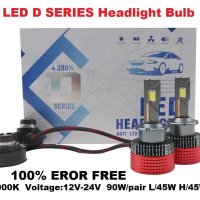 D2S/D2R LED крушки за xenon +390%, комплект, снимка 5 - Аксесоари и консумативи - 41754440