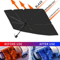 Сенник- Чадър за предно стъкло UV защита на автомобил- 3603, снимка 4 - Аксесоари и консумативи - 44307724