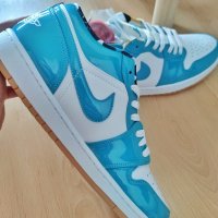 Nike Air Jordan 1 Low Barcelona Нови Оригинални Обувки Маратонки Размер 43 Номер 27.5см Стелка, снимка 5 - Маратонки - 41580734