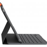 Logitech Slim Keyboard Folio - безжична клавиатура, кейс и поставка за iPad 7 (2019), iPad 8 (2020),, снимка 2 - Аксесоари за Apple - 39903761