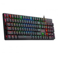 Клавиатура Геймърска USB Redragon Shrapnel K589RGB Механична с RGB подсветка нископрофилна, снимка 2 - Клавиатури и мишки - 39252365