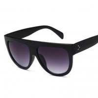 Дамски слънчеви черни очила, снимка 1 - Слънчеви и диоптрични очила - 35925595