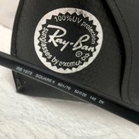 Ray-Ban RB1973 Skuare 2 Рей Бан дамски слънчеви очила черни, снимка 12 - Слънчеви и диоптрични очила - 41846433