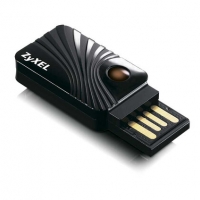 Мрежови адаптер ZyXEL NWD2105 N150, 150 Mbps, Wireless N/G/B, USB адаптер