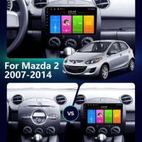 Мултимедия, Двоен дин, за MAZDA 2, Андроид, навигация, 2 Дин, плеър, с Android, Мазда 2, две, снимка 6 - Аксесоари и консумативи - 42057440