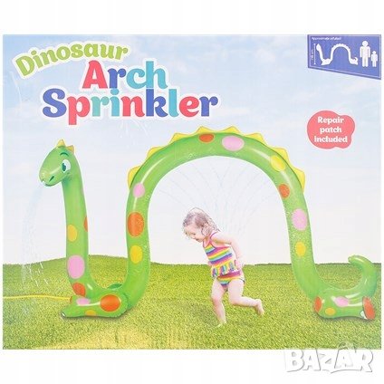 Водна завеса за деца динозавър, снимка 1