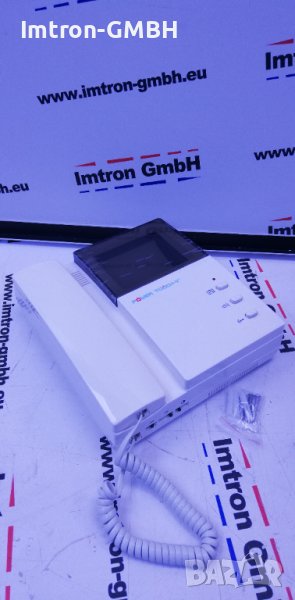 ВИДЕОДОМОФОН АДРЕСИРУЕМ ЧБ  VIDEO MONITOR HW-ME-1C/BW  BLACK / WHITE 15VDC, снимка 1