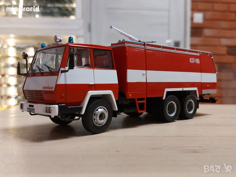 Jelcz 006/2 GCBA 11/45 II пожарна - мащаб 1:43 на DeAgostini моделът е нов в блистер, снимка 1