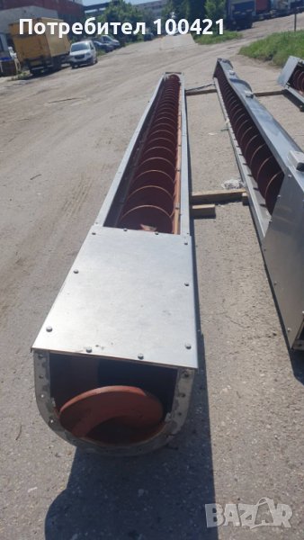 шнек неръждаема стомана, снимка 1