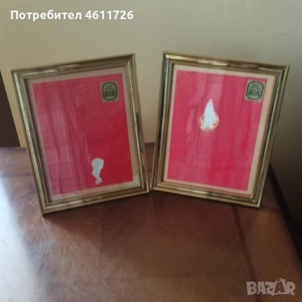 Месингови рамки за снимки, снимка 1