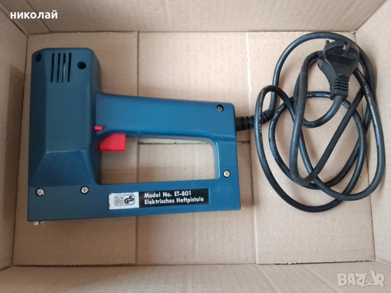 Електрически такер, снимка 1