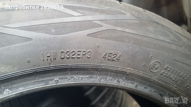  Нови Летни гуми Continental с размер 215/55/R17  4 броя, снимка 1