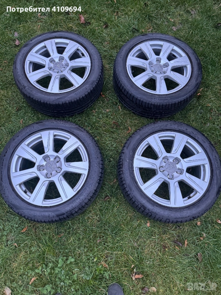 Гуми с джанти 17” Audi 5х112, снимка 1