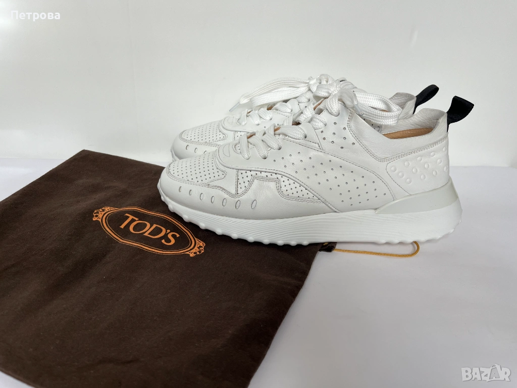Кожени маратонки Tod's 39 Оригинал, снимка 1