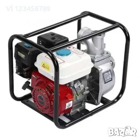 Бензинова водна помпа 2 цола за поливане и отводняване, снимка 1