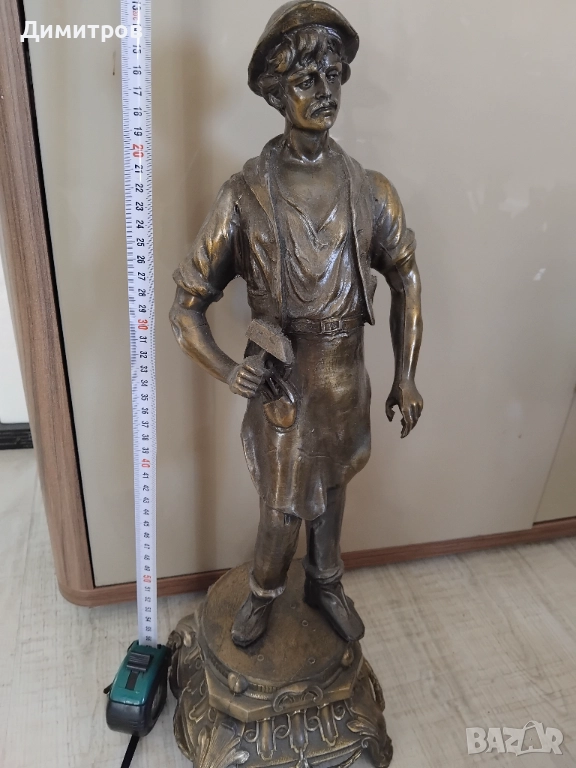 Метална скулптура пластика, снимка 1