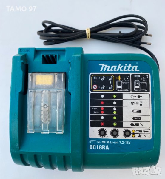 MAKiTA DC18RA - Импулсно зарядно 7.2-18V 9.0Ah, снимка 1