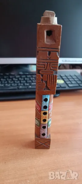 Индианска свирка тотем, снимка 1