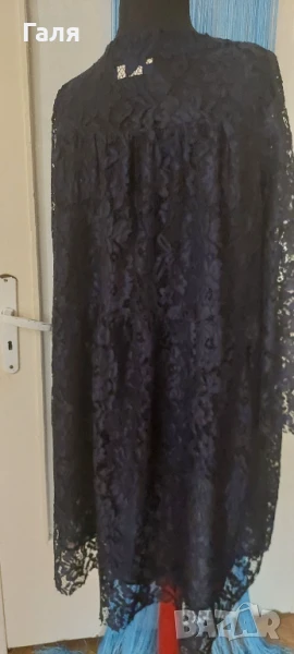 Рокля дантела,  марка VICOLO , тъмно синя, , снимка 1