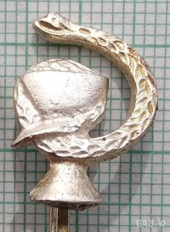 Вензел военен лекар БНА, снимка 1