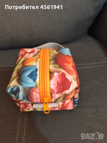 Бокс чантичка с 3D принт на лалета , снимка 1