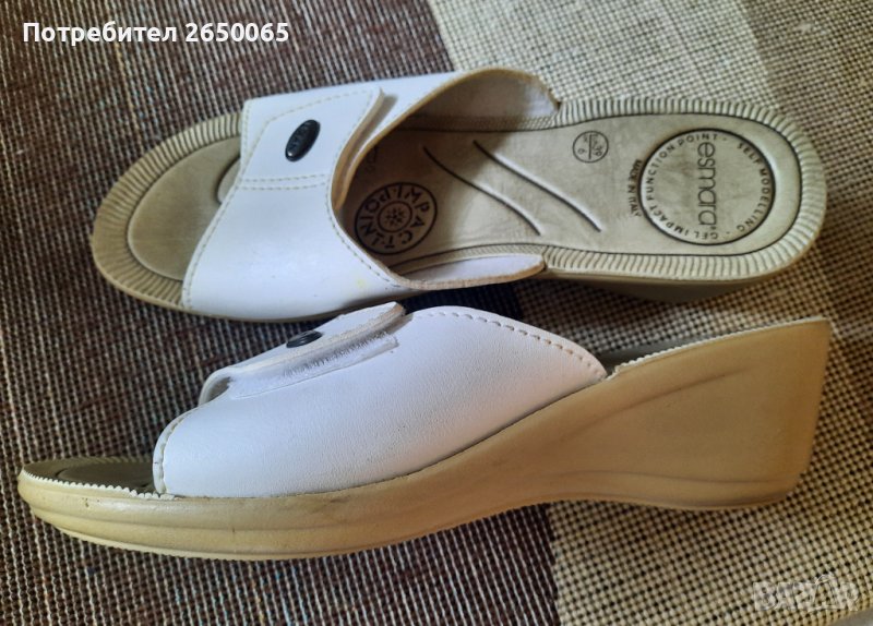 Орг.бели чехли 39 номер!, снимка 1