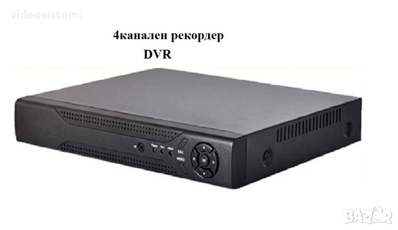 4 канален видеорекордер 4ch H.265 цифров DVR, снимка 1