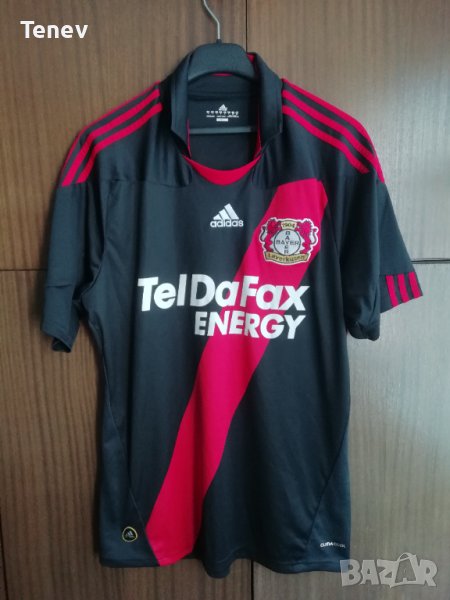 Bayer Leverkusen Adidas оригинална футболна тениска фланелка Размер L Байер Леверкузен , снимка 1